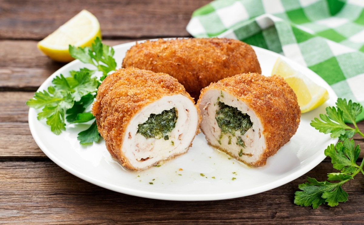 frozen breaded stuffed chicken breast