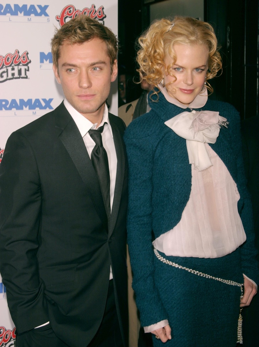 Jude Law and Nicole Kidman in 2003