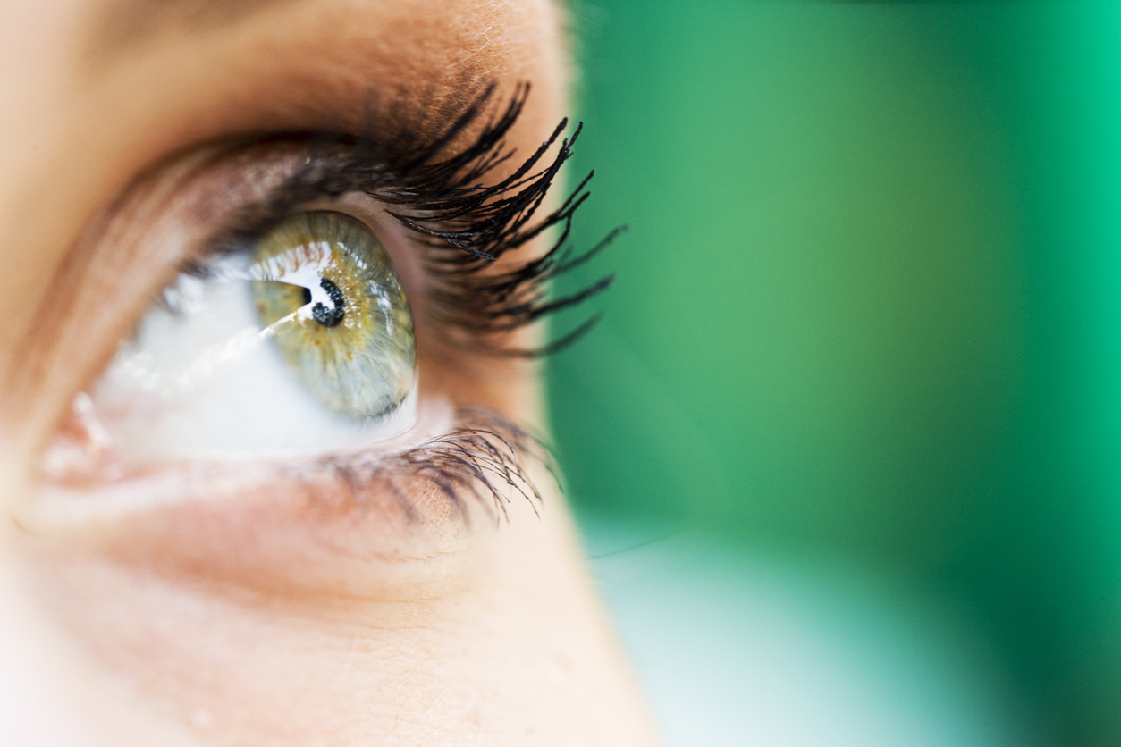 Close-up of a human eye.