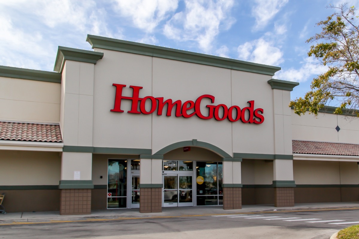 homegoods store exterior during daytime