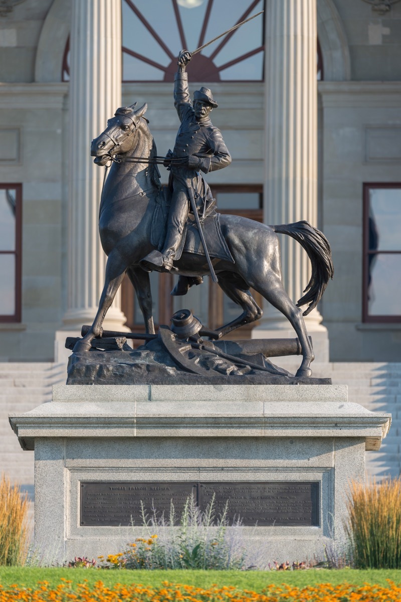 thomas francis meagher statue in montana famous state statues