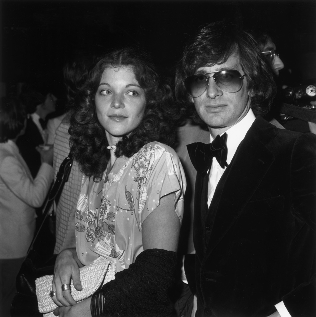 Amy Irving and Steven Spielberg in 1977