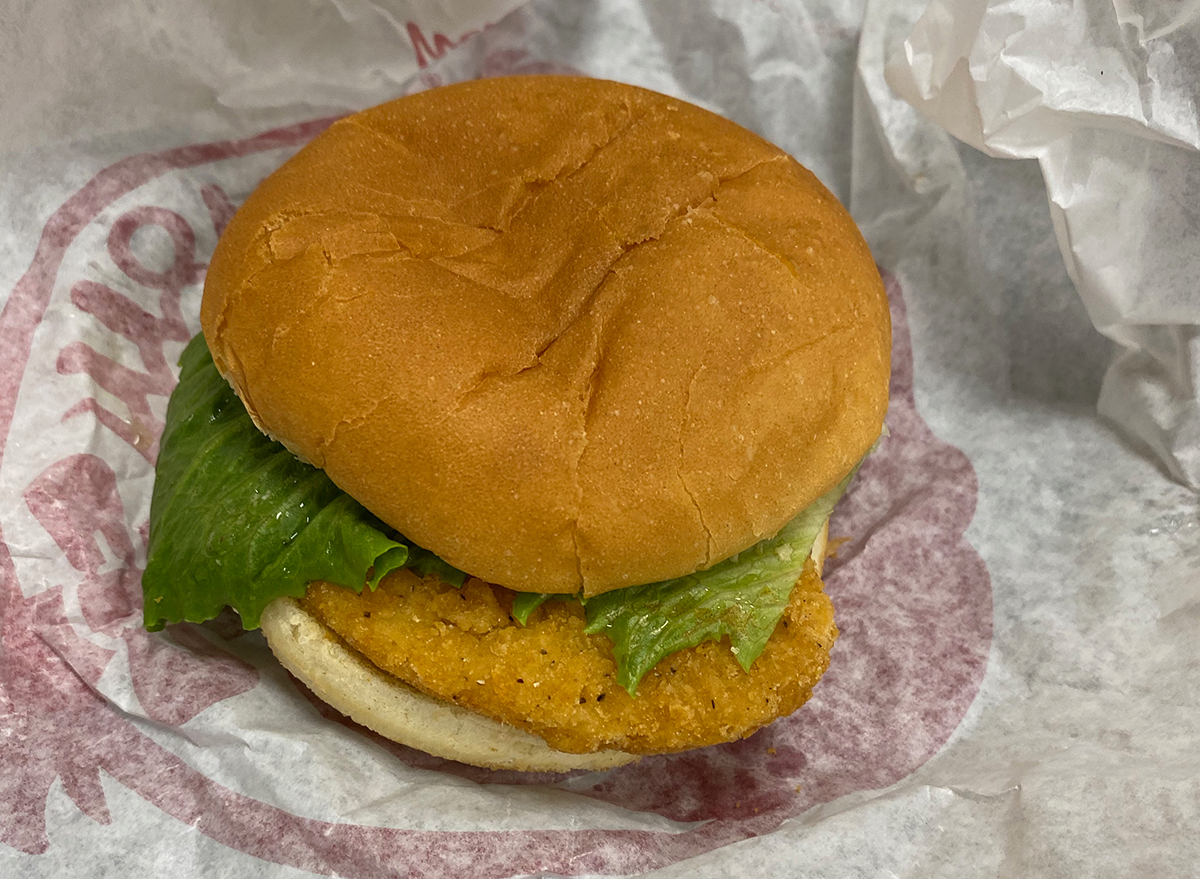 wendys crispy chicken sandwich