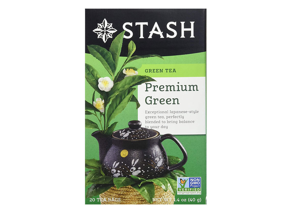 box of stash green tea