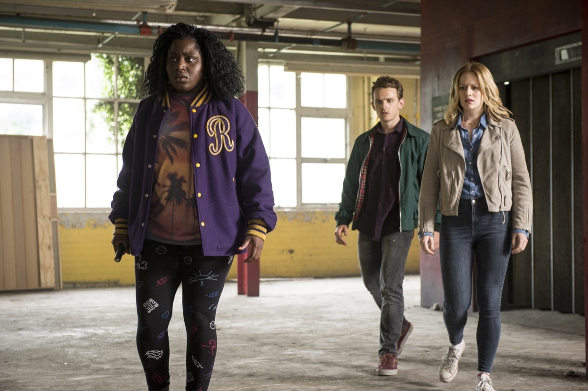 Susan Wokoma, Lewis Reeves, and Cara Theobold in Crazyhead