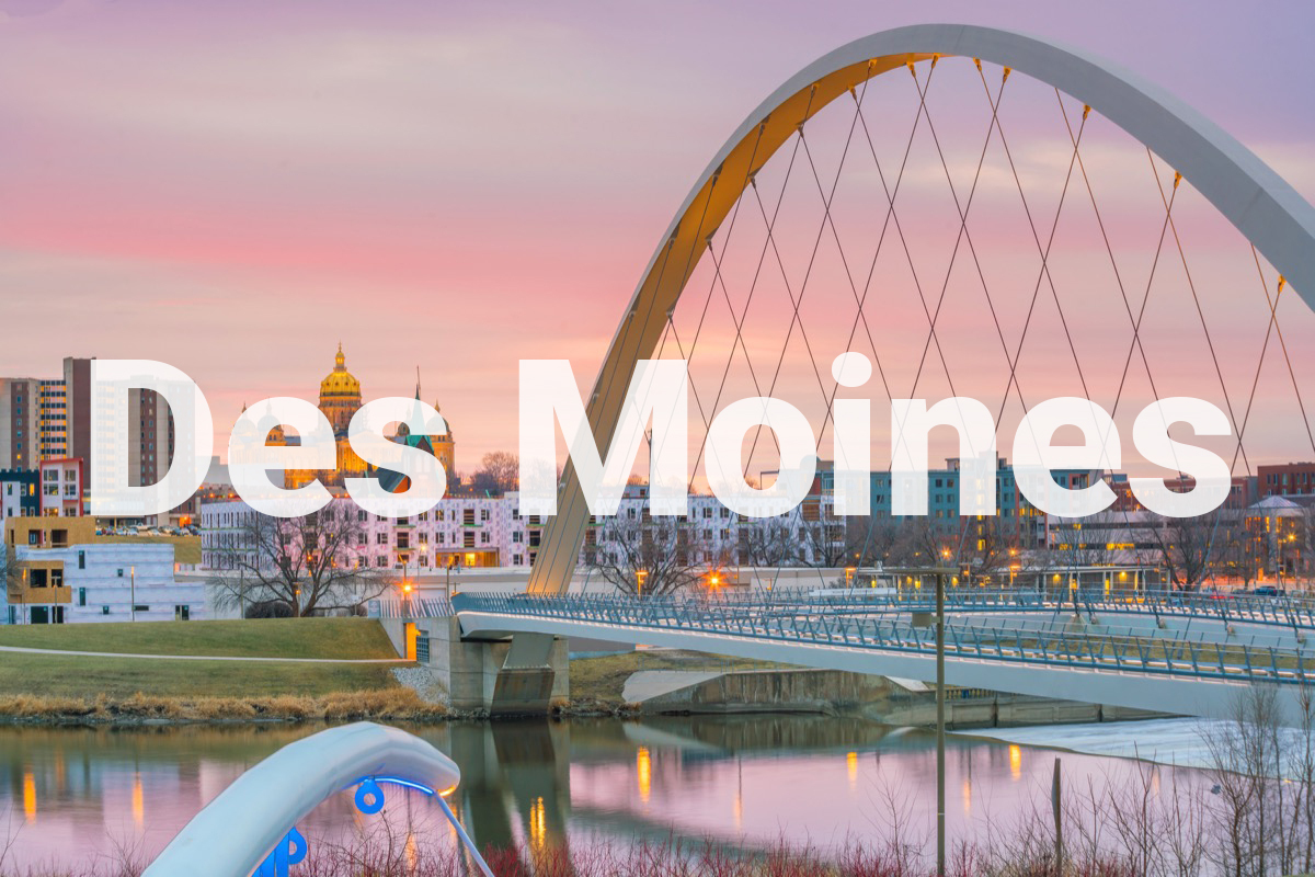 des moines american cities photograph quiz