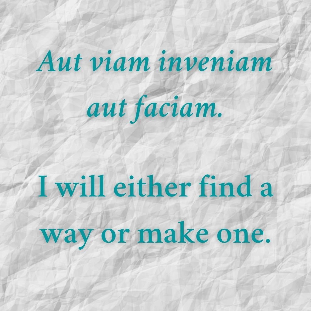 Aut viam inveniam aut faciam.