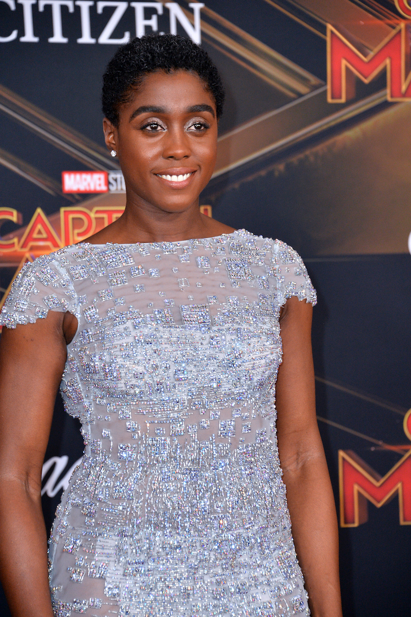 Lashana Lynch at the premiere of 