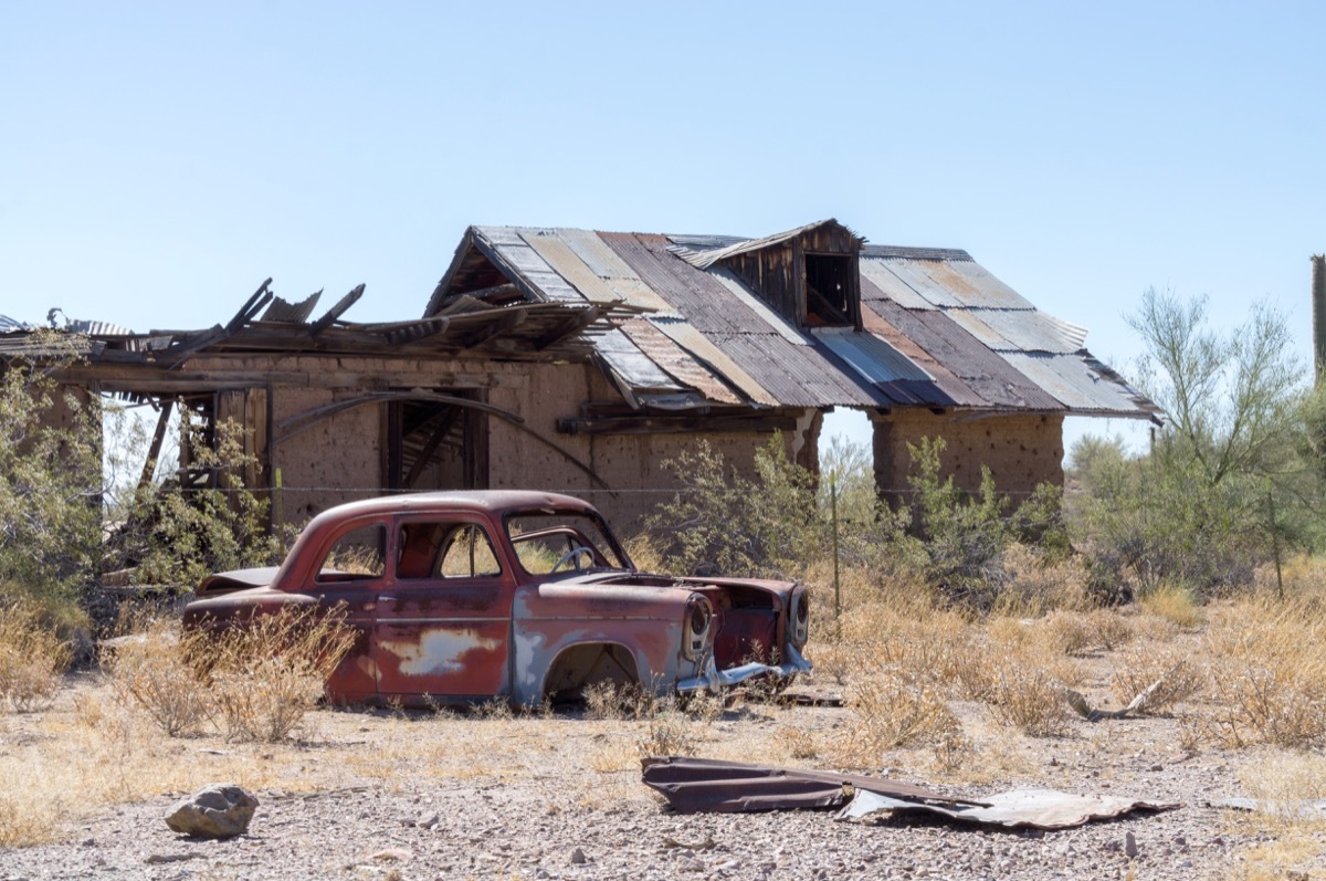 Vulture Mine Arizona creepiest abandoned buildings