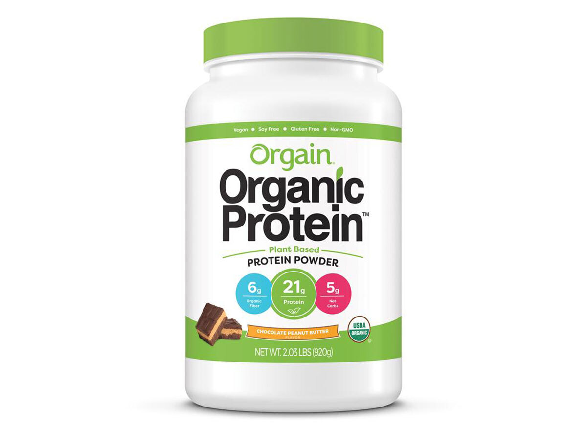 orgain organic peanut butter powder