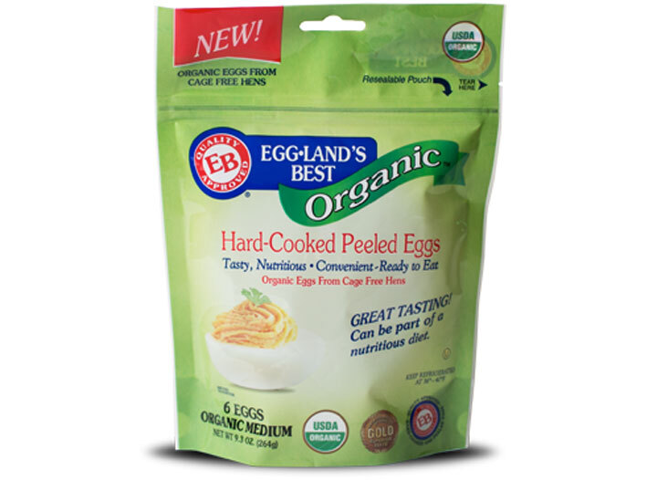 Egglands best organic hard cooked eggs - low carb snacks