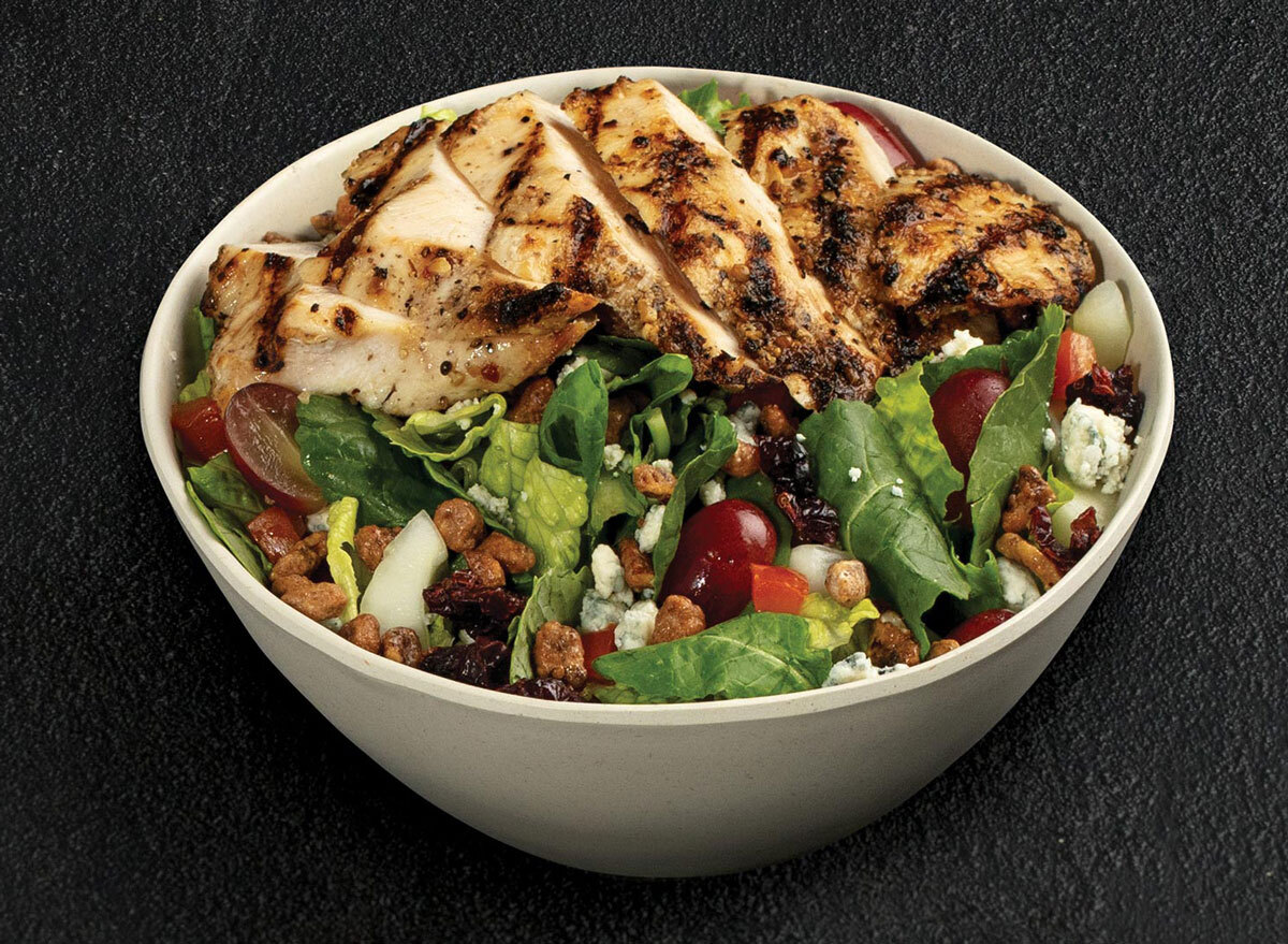 TGI Fridays grilled chicken pecan blue cheese salad