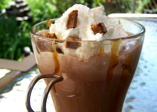 6. Hot Buttered Toffee Coffee