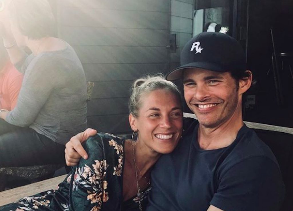 james marsden with girlfriend