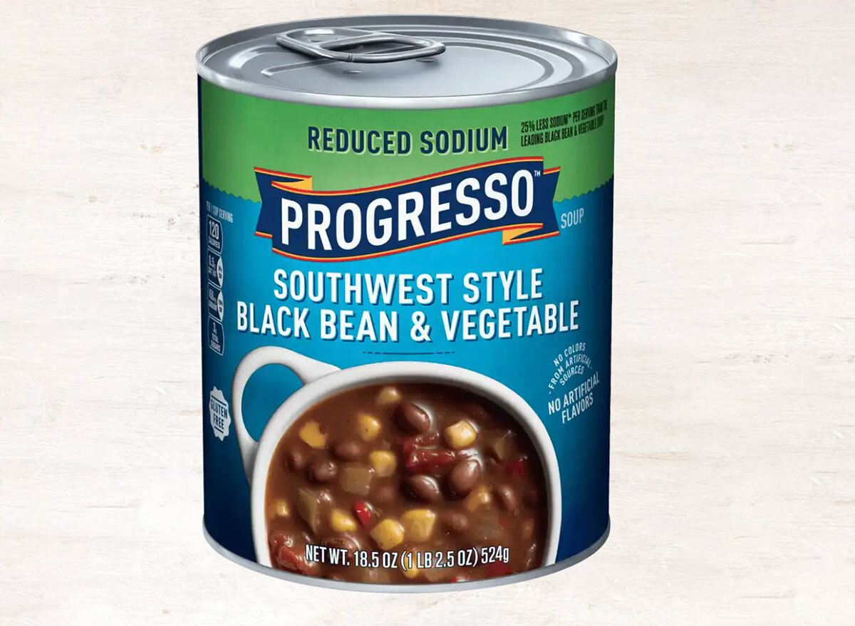 progresso southwest style black bean vegetable