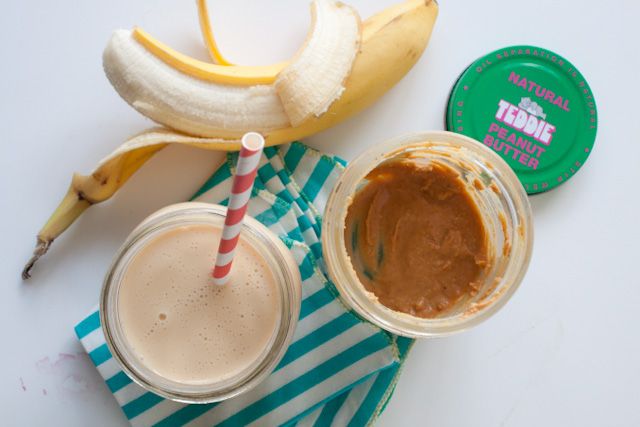 5. Peanut Butter Banana Coffee Milkshake