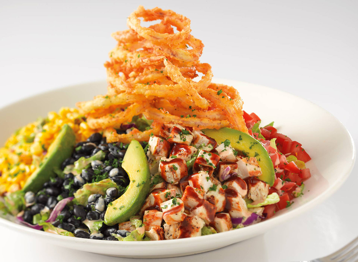 bbq ranch chicken salad from cheesecake factory