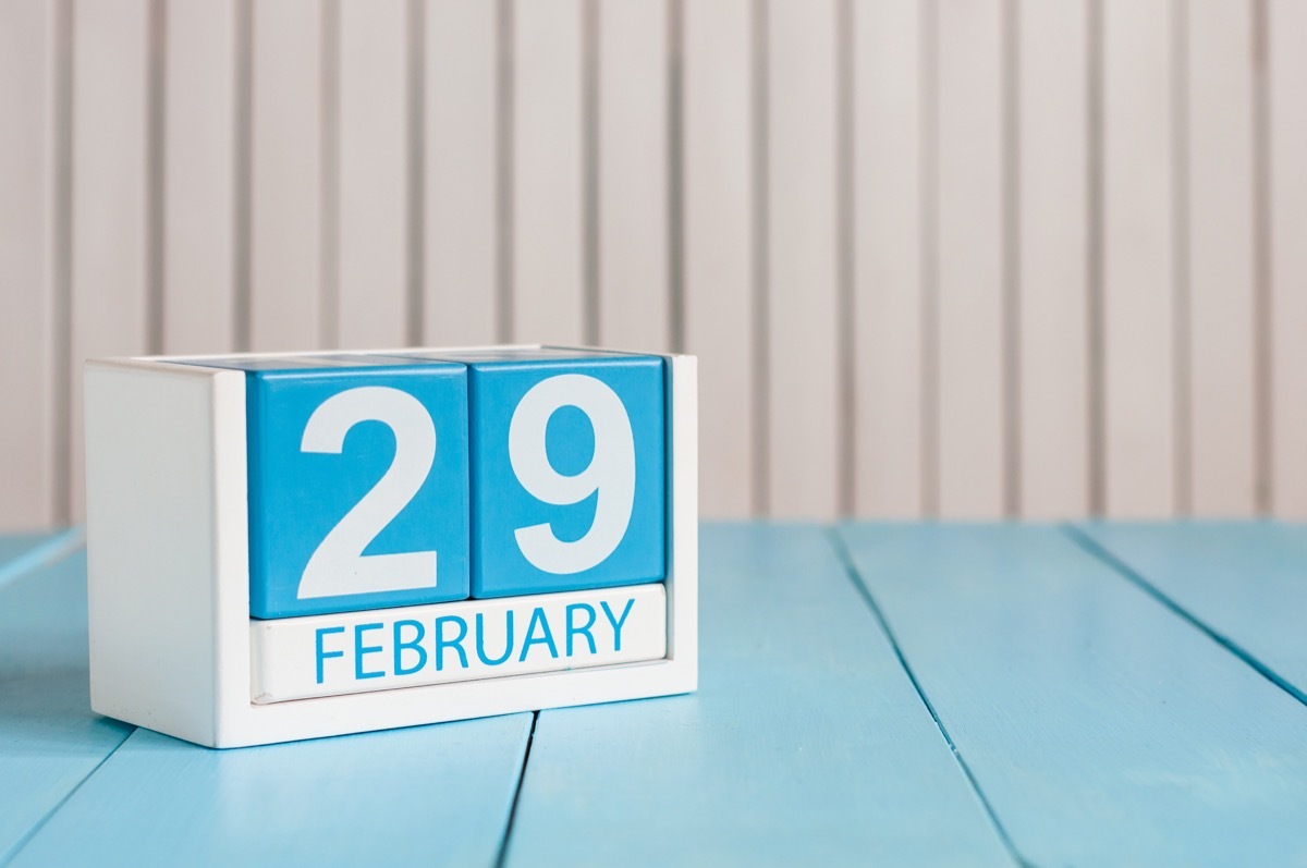 leap day leap year date february 29