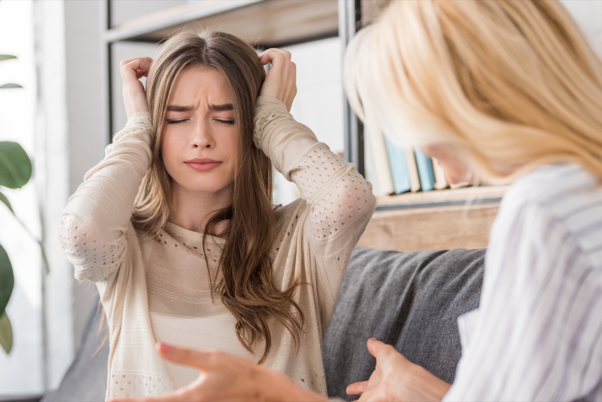 Stubborn Woman Not Listening