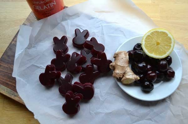 30. Cherry Ginger Gummies