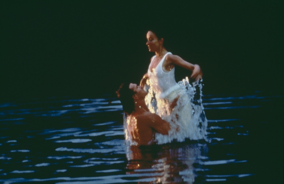 Water Scene in Dirty Dancing. 