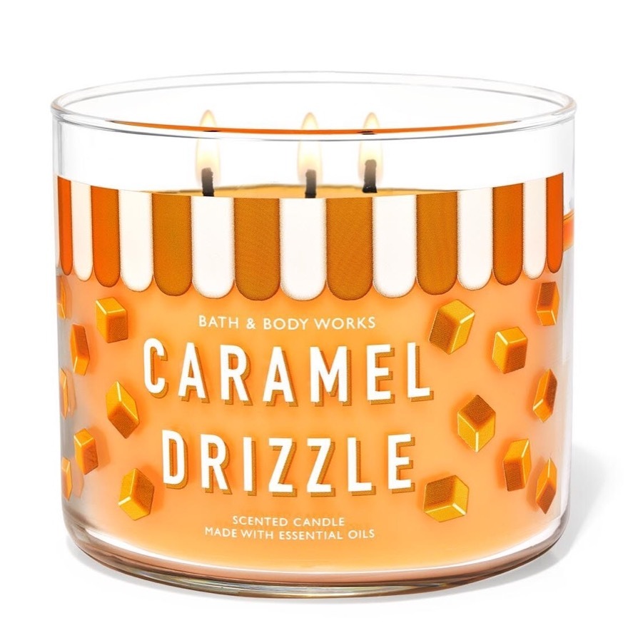 bath and body works caramel drizzle candle