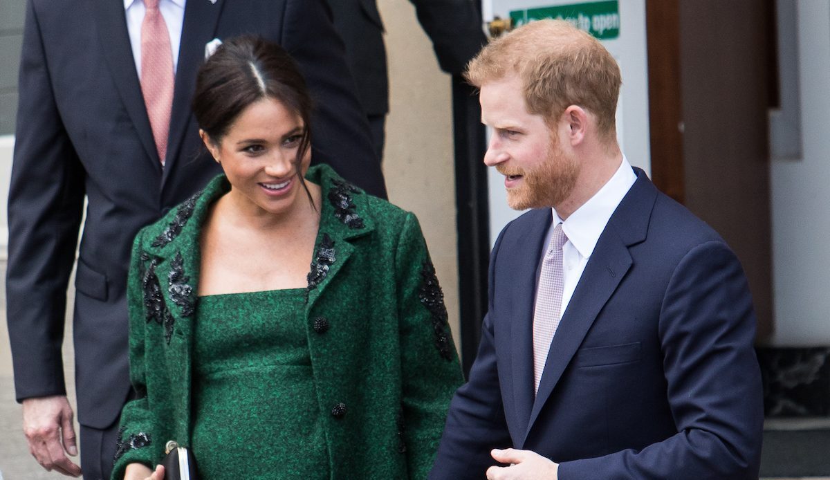 Meghan Markle and Prince Harry in London in 2019