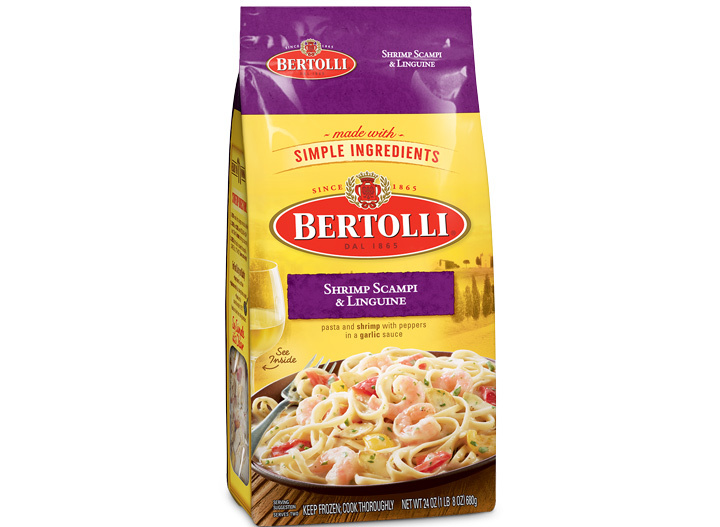 Bertolli shrimp scampi linguine