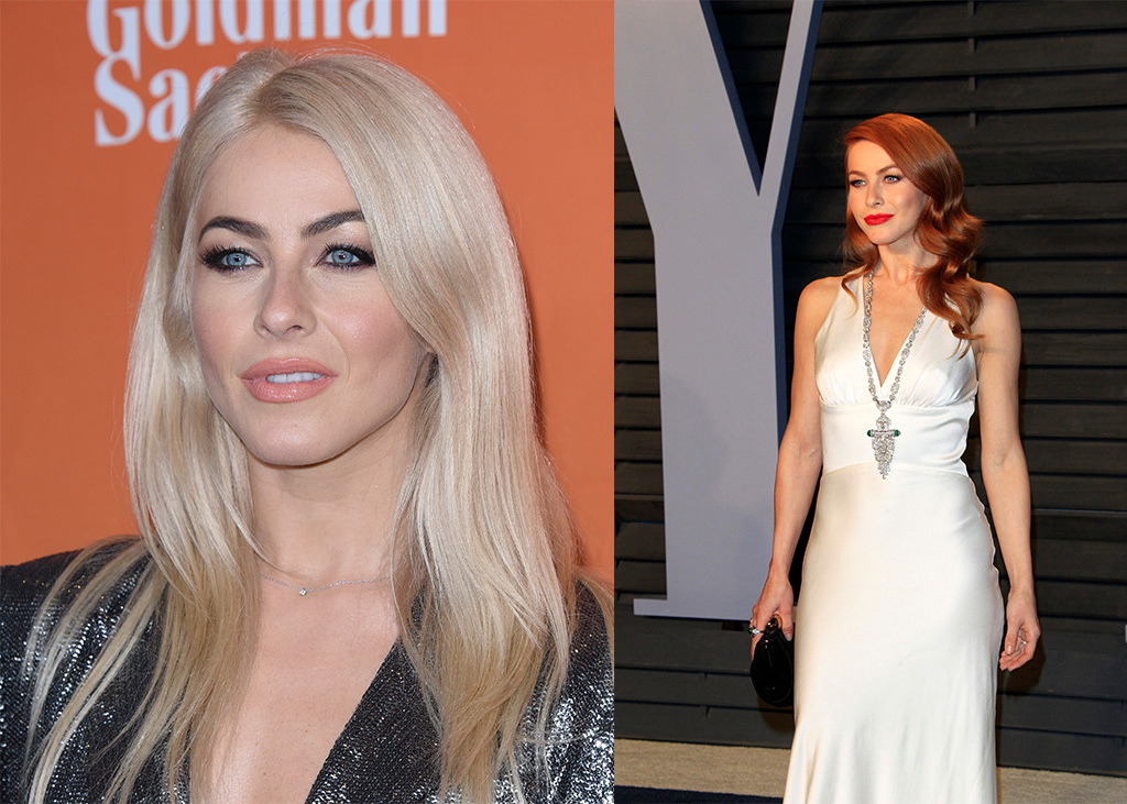 Julianne Hough hair transformation