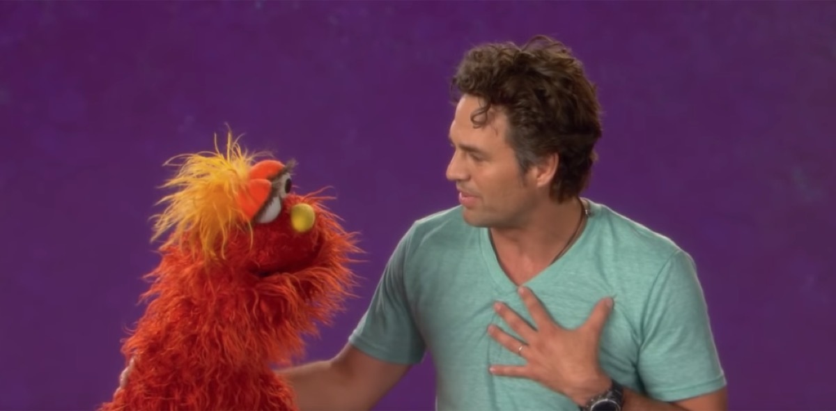 mark ruffalo on sesame street