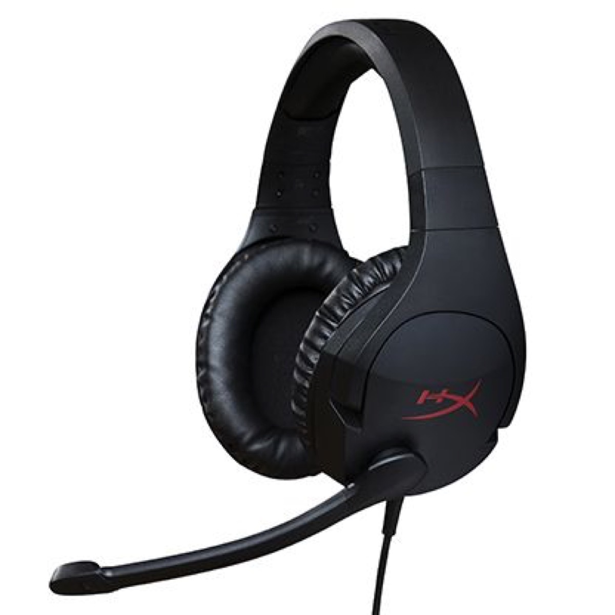 gaming headset on white background