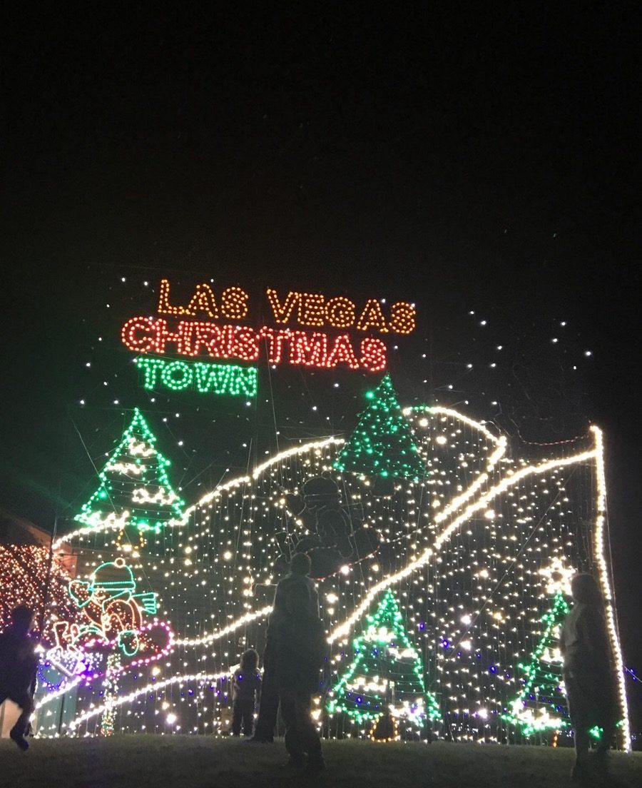 Las Vegas, Nevada Christmas towns in America