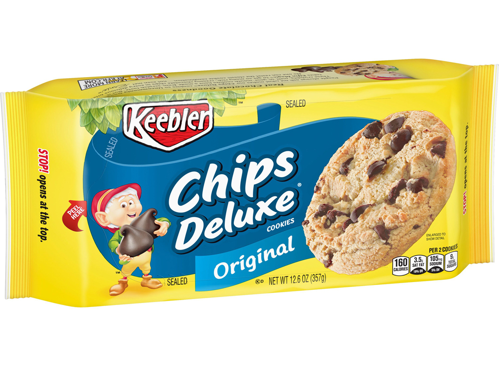 Keebler original chips deluxe cookies