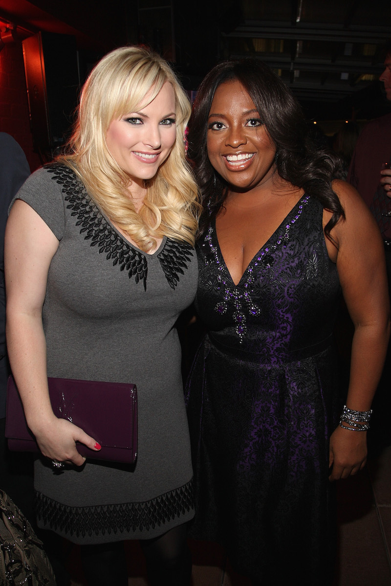 Meghan McCain and Sherri Shepherd at the launch party for Shepherd's sitcom 