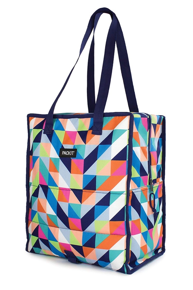 colorful packit grocery bag