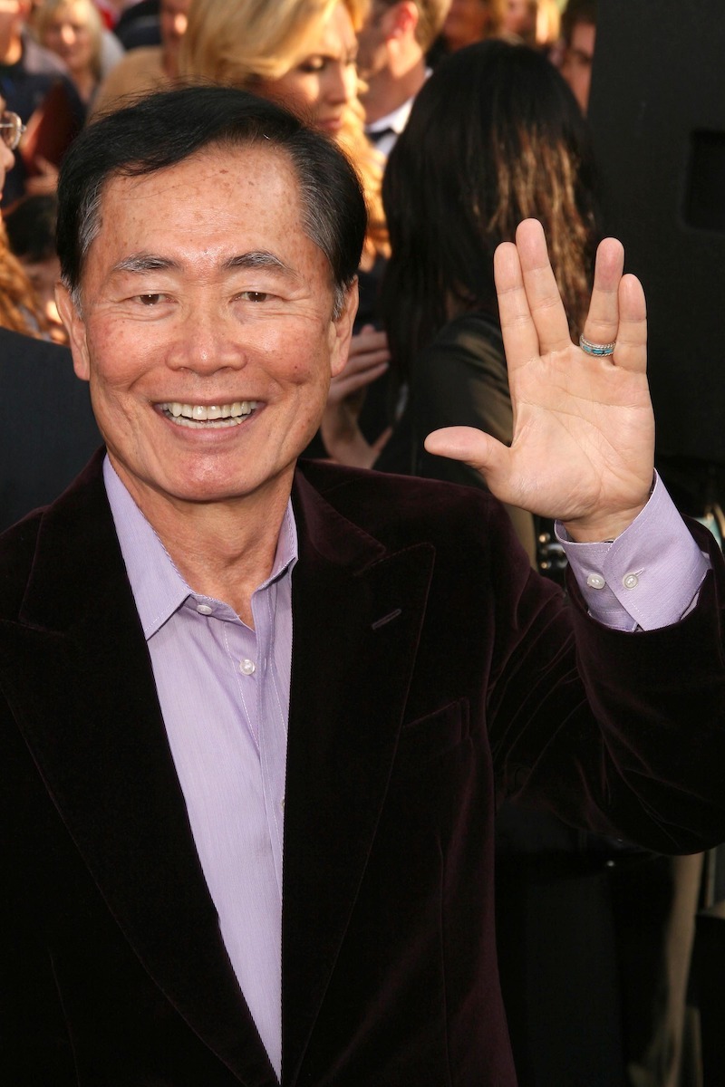 George Takei at the premiere of 