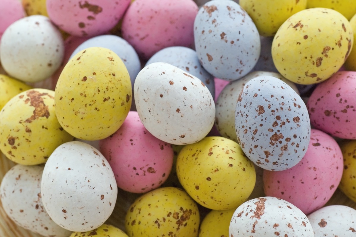 mini chocolate eggs, easter candy