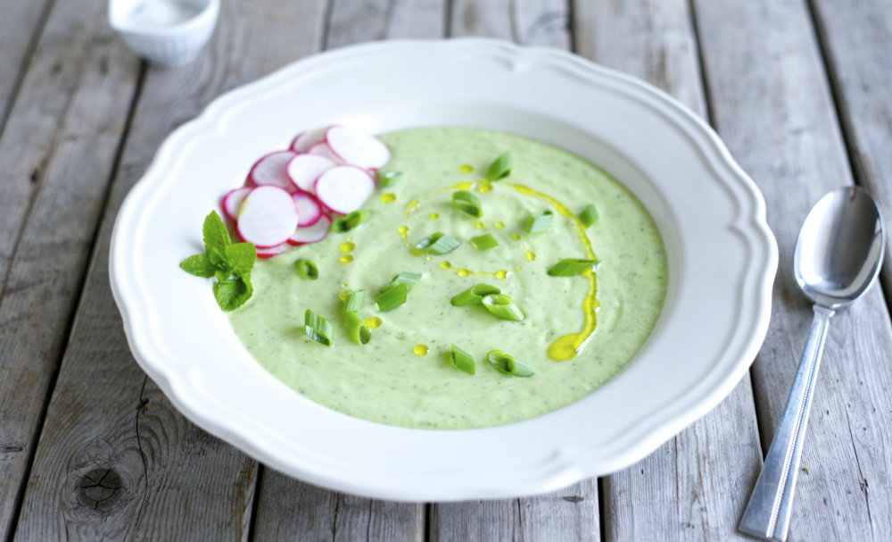 5.  Cucumber soup