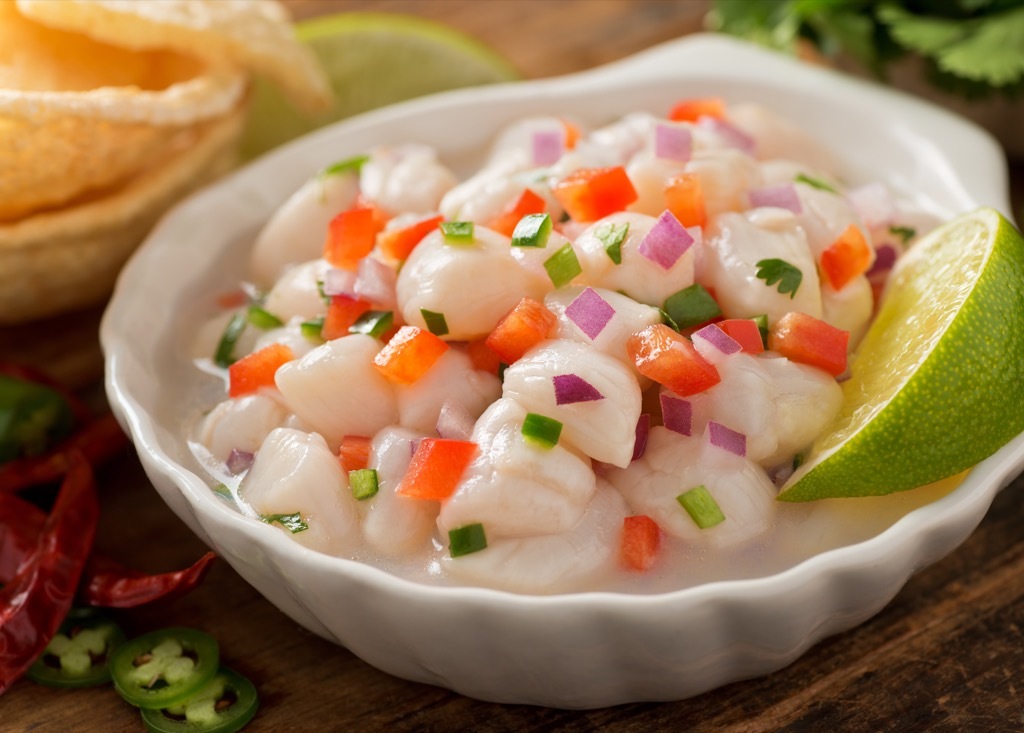 ceviche is fancy foodie term